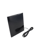 Erard - Antenne TV / TNT d'intérieure plate + cordon TV 9.52 mm M