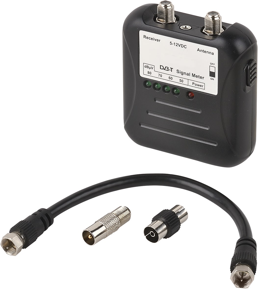 Erard - Pointeur TV 9.52 mm + cordon satellite F M/M + adaptateur TV F/F ou F/M - 0m20