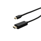 Erard - Cordon-convertisseur mini DP M / HDMI M - UHD 4K 60ips - HDR 4:4:4 - 5m
