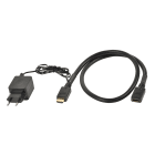 Erard - Cordon HDMI A M/F amplifié - UHD 4K/30ips - 2.0 - 10.2 gbps - OR - 0m80