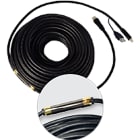 Erard - Cordon HDMI A M/M - FLEX Amplifié - 25m - Full HD 1080p - Bloc d'alim 5V - OR