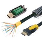 Erard - Kit HDMI A M/M - FLEX INTÉGRATION - 10m - Full HD 1080p - 7.2 Gbps - OR