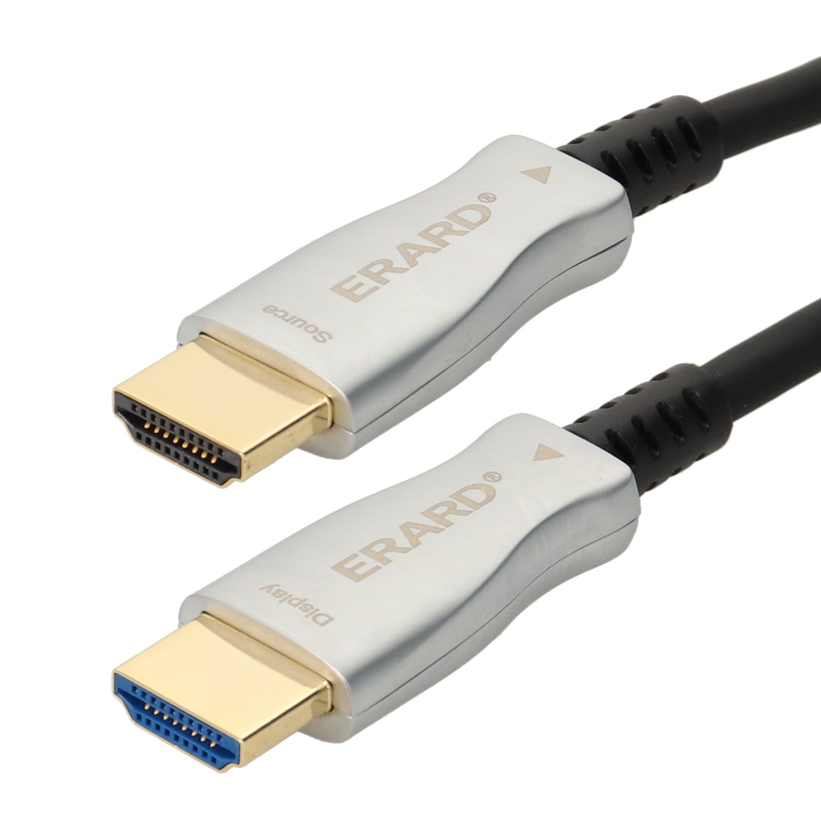 Erard - Cordon AOC HDMI 2.0b A M/M - 30m - fibre optique - UHD 4K/60ips HDR 4:4:4 - OR