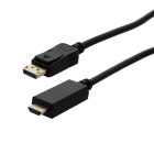 Erard - Cordon-convertisseur DP M / HDMI M - UHD 4K 60ips - HDR 4:4:4 - 3m