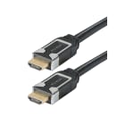 Erard - Cordon HDMI A M/M - IMMUNITY - 4K/60ips HDR 4:4:4 - gaine striée - OR - 1m20