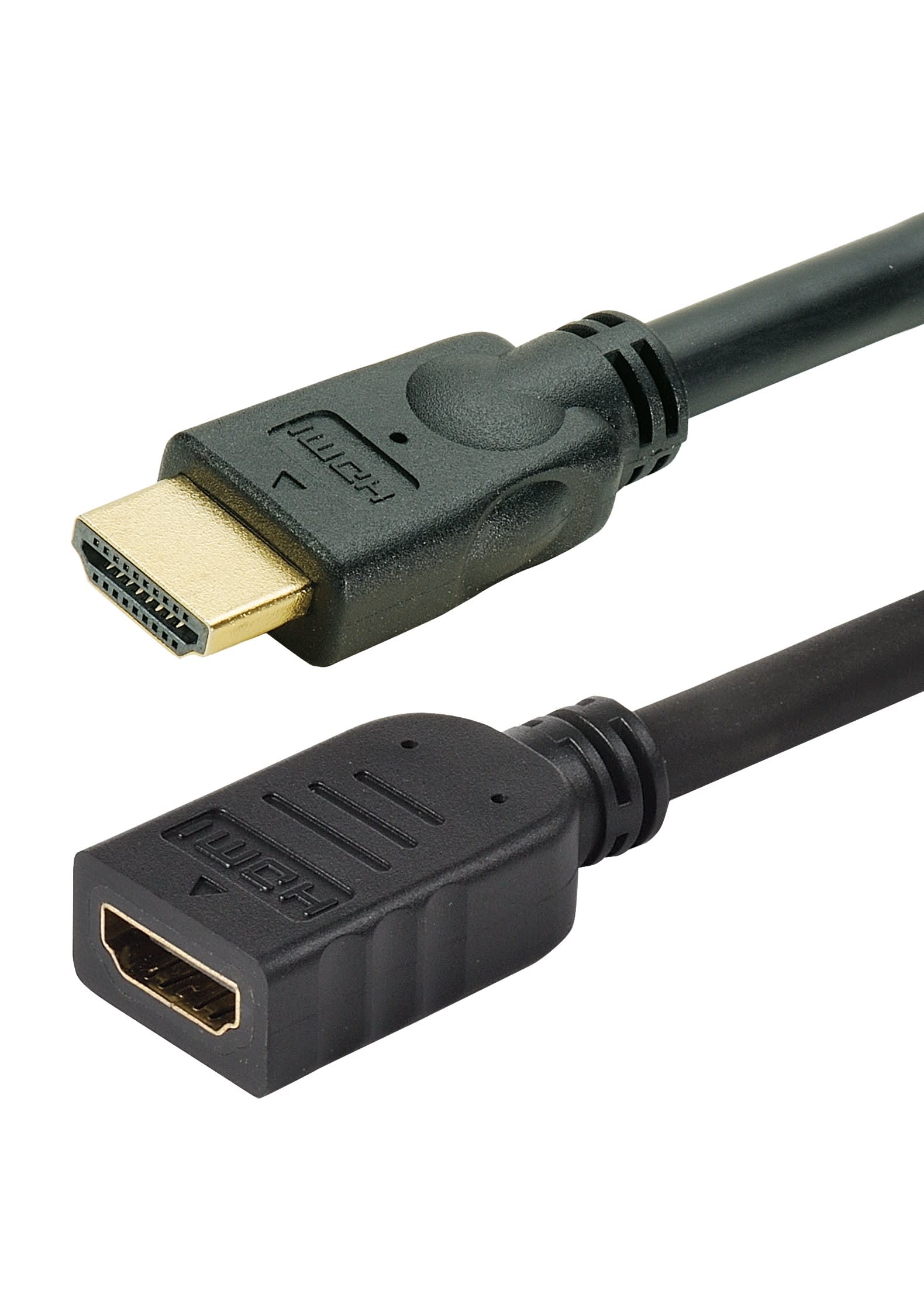 Erard - Cordon HDMI A M/F - 4K/60ips HDR 4:2:0 - 10.2 Gbps - OR - 3m