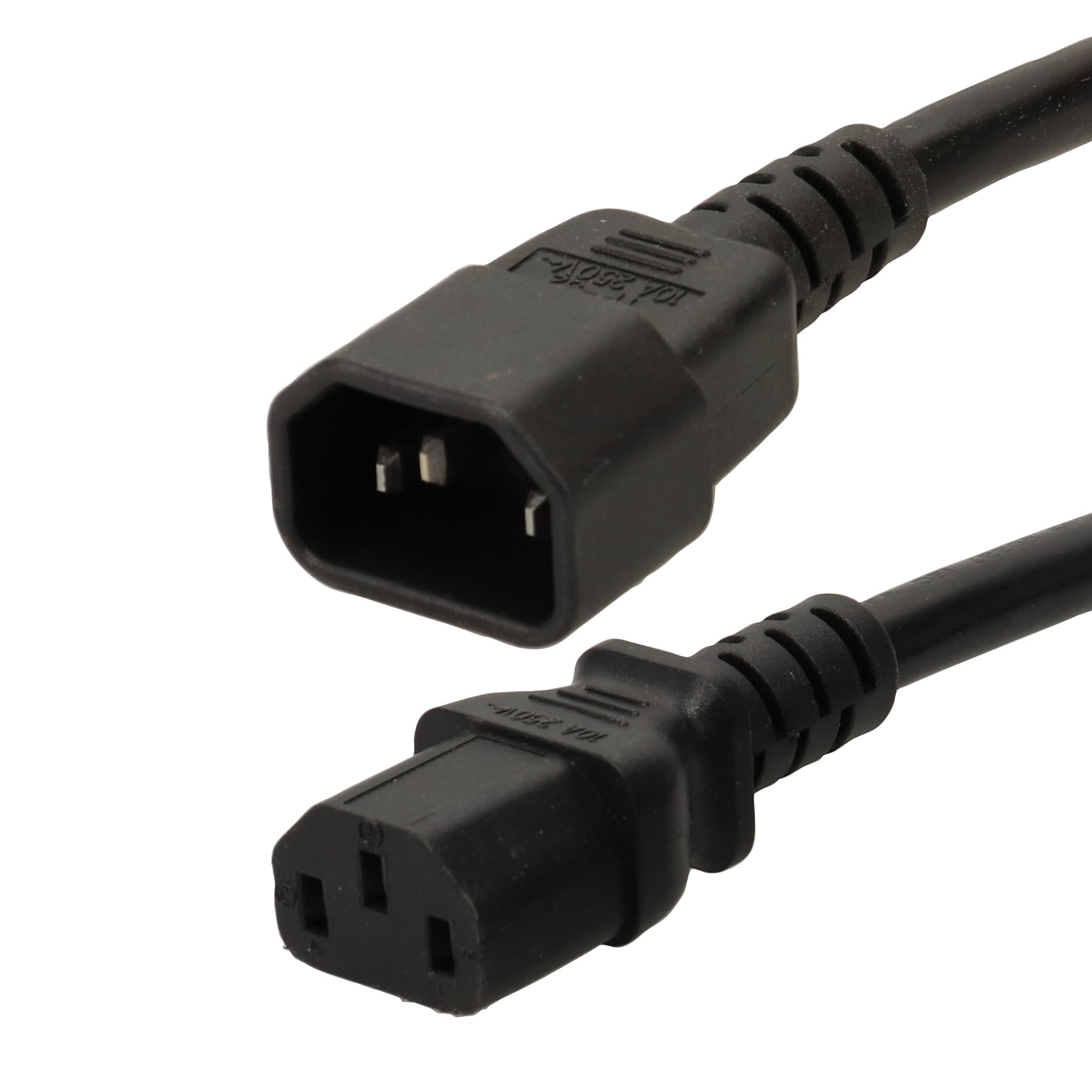 Erard - Cordon d'alimentation - Prise IEC320 C14 M / Prise IEC C13 F - 1m80