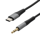 Erard - Cordon USB C M / Jack 3.5 M - 1m20 -  connecteur jack plaqué or