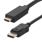 Erard - Cordon-convertisseur HDMI M / DP M - UHD 4K 60ips - HDR 4:4:4 - 5m