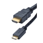Erard - Cordon HDMI A M / HDMI C (mini) M - 4K/60ips HDR 4:2:0 - OR - 3m
