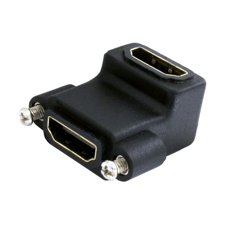 Erard - Traversée HDMI A coudé à 90° - Femelle / Femelle