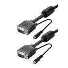Erard - Cordon VGA+Jack - 5m M/M - filtré - PERFORM - Full HD 1080p - blindage renforcé