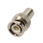 Erard - Adaptateur BNC mâle / 1 RCA femelle - nickel