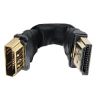 Erard - Adaptateur 0m10 HDMI A FLEXIBLE M/F - OR