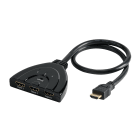 Erard - Sélecteur HDMI 3 vers 1 - 0m50 - Full HD 1080p - auto-alimenté - plug & play
