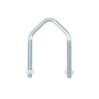 Erard - Etrier longueur 94, Ø 8 + 2 écrous - Zinc bleu