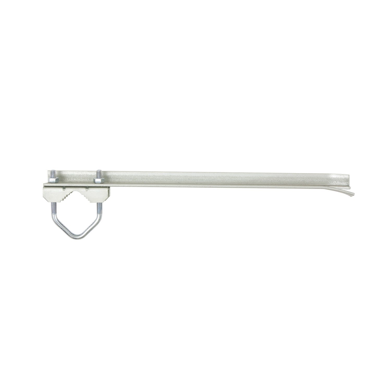 Erard - 1 Paire de pattes à scellement long 400 mm pour mâts Ø 30 à 50 mm - Zinc bleu