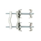 Erard - Collier polyvalent pour montage tubes maxi Ø 50 mm - Zinc bleu
