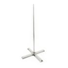 Erard - ROOF PALLET 4 plaques - mât 1 mètre + tronçon 1 mètre - Ø 50 x 1,5 mm- Galvanisé