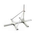 Erard - ROOF PALLET 6 plaques - mât 1 mètre Ø 60 x 2 mm avec renforts - Galvanisé