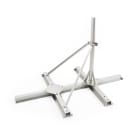 Erard - ROOF PALLET 6 plaques - mât 1 mètre Ø 60 x 2 mm avec renforts - Zinc bleu