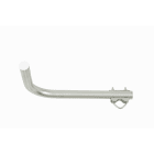 Erard - Bras de déport Ø 40 longueur 500 mm - 1 coude long 300 mm, pour mâts - Zinc bleu