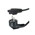 Erard - Cordon élec d'alimentation 2m - 1 fiche (2 P) M / prise IEC C5 F - pour ordi