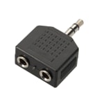 Erard - Adaptateur Jack 3.5mm Mâle / 2 x Jack 3.5mm Fem