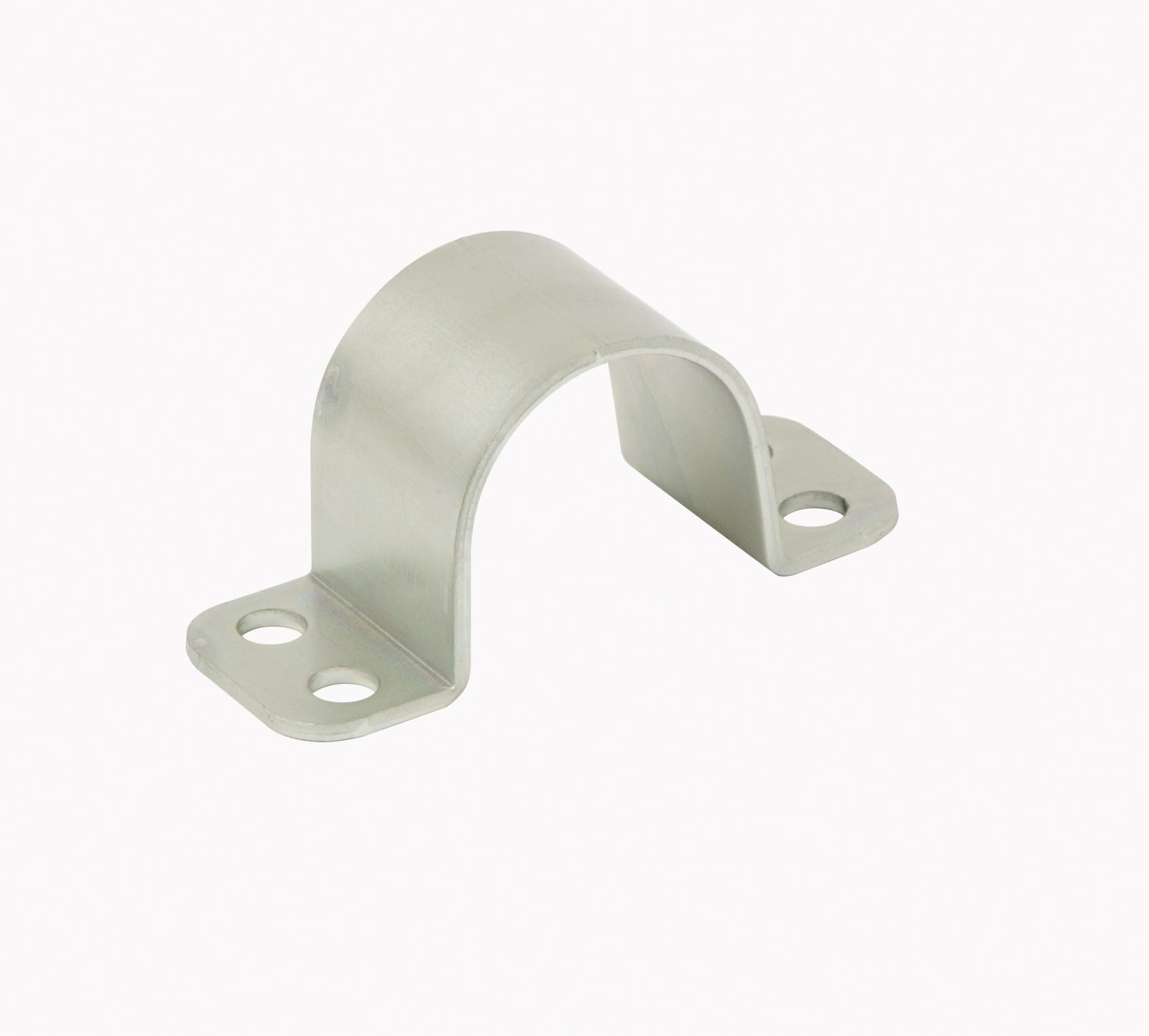 Erard - Bride de fixation acier de mât Ø 48 - Zinc bleu