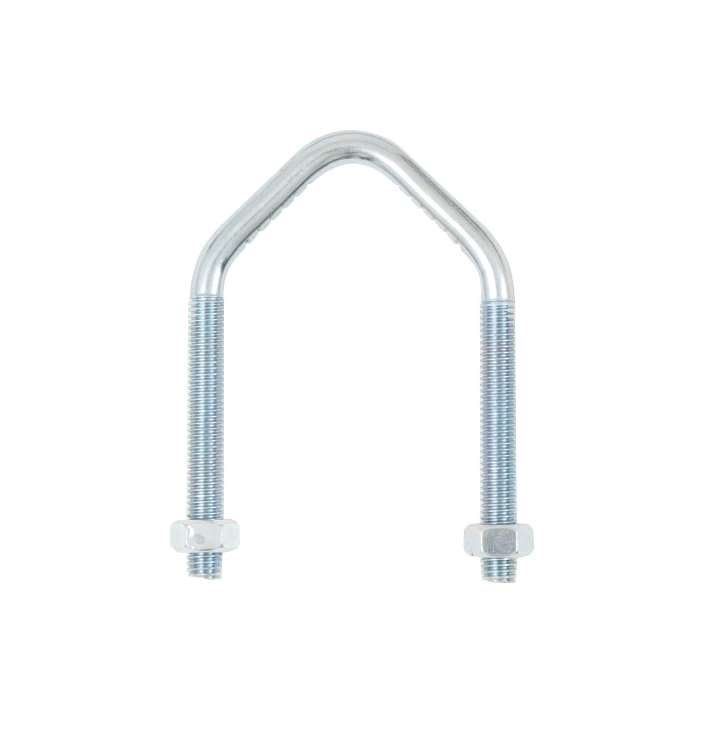 Erard - Etrier longueur 94,  Ø 8 + 2 écrous - Zinc bleu