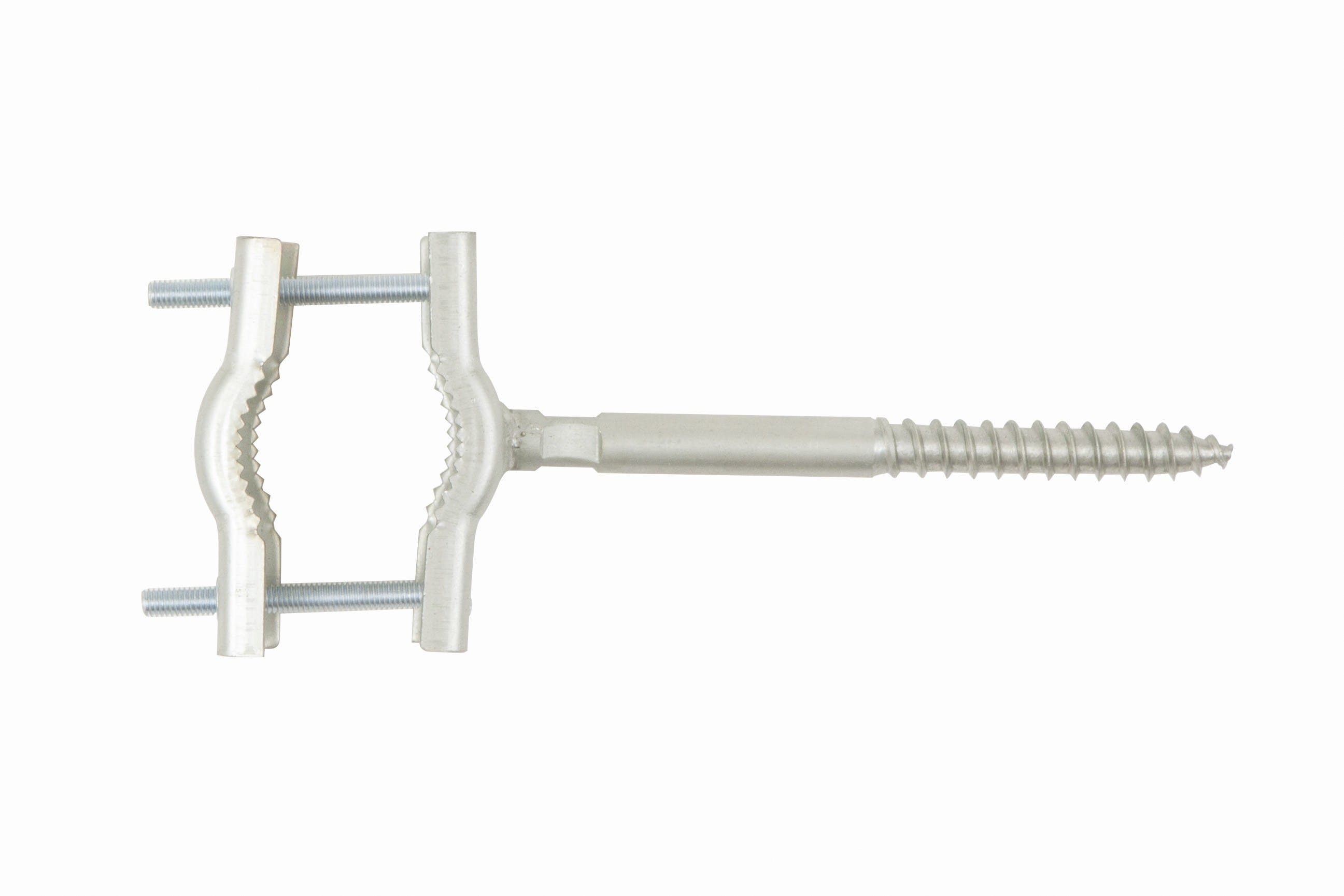 Erard - Collier tirefond Ø 12 longueur 150 mm à 2 machoires - Zinc bleu