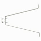 Erard - 1 Paire fixations murales déport 46 cm sans contreplaque - Zinc bleu