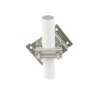 Erard - Fixation de poutre orientable de 0 à 90° pour mâts de Ø 25 à 50 mm - Zinc bleu
