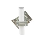 Erard - Fixation de poutre orientable de 0 à 90° pour mâts de Ø 25 à 50 mm - Zinc bleu