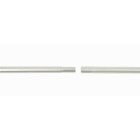 Erard - Tronçon acier emboîtable de 1 mètre Diamètre 35 - Zinc bleu