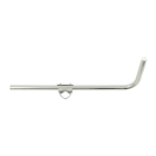 Erard - Bras de déport Ø 30 longueur 800 mm - 1 coude long 270 mm, pour mâts - Zinc bleu