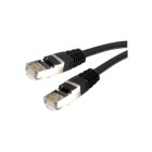 Erard - Cordon RJ45 M/M - Cat. 6 - F/UTP - 250MHz - noir - 0,5m