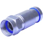 Erard - fiches F 7 mm à compression - pour câbles 17 et 19 VATC - métal