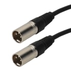 Erard - Adaptateur XLR 3 broches mâle / mâle - 0m15