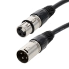 Erard - Cordon XLR 3b Malr / XLR 3b Femelle - noir - 2 m