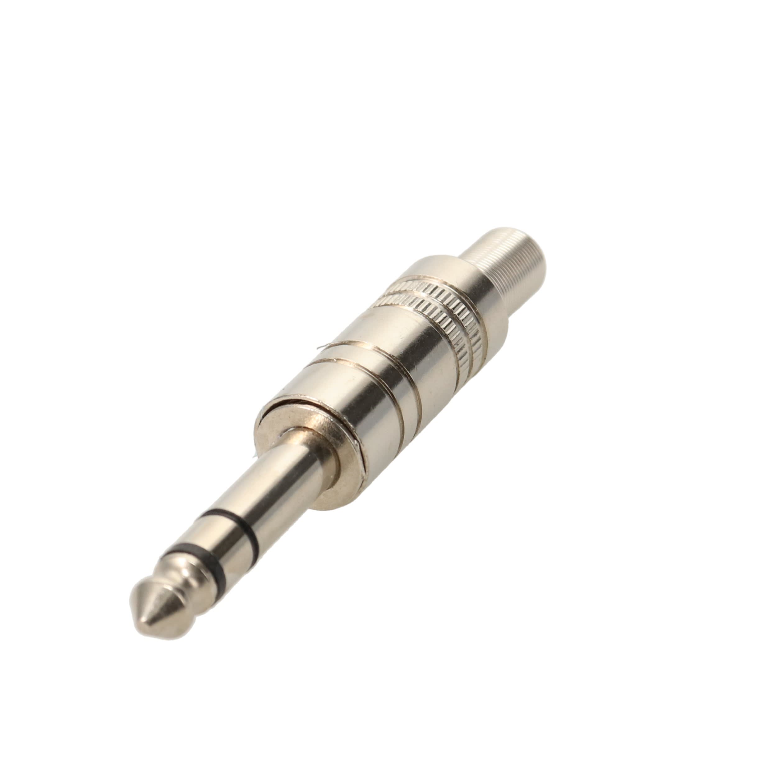 Erard - Connecteur Jack 6.35 métal Mâle stéréo - à souder