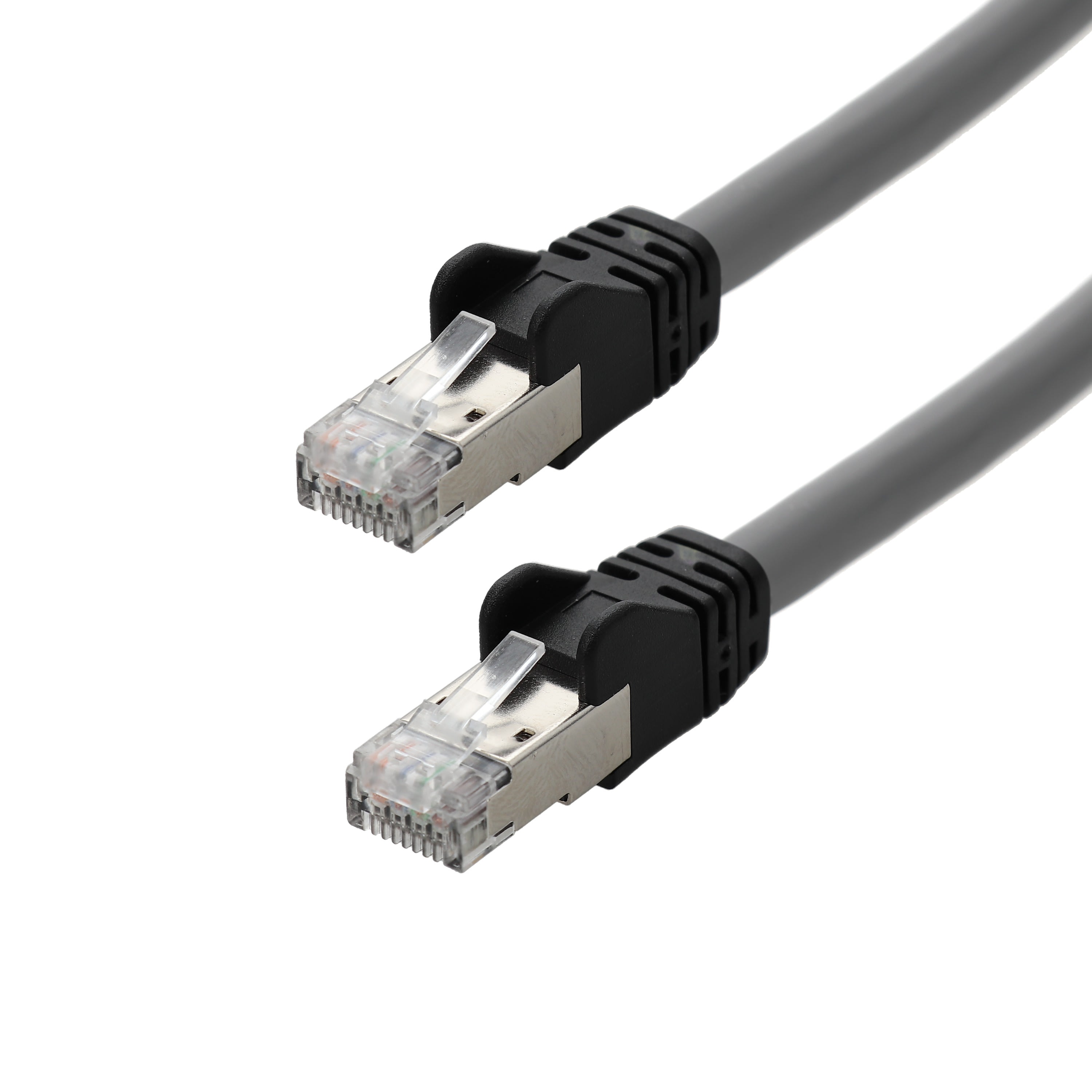 Erard - Cordon RJ45 M/M - Cat. 8.1 - S/FTP - 2000 MHz- gris - 20m