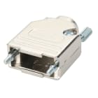 Erard - Capot métal grande capacité 9 pts pour connecteurs sub D 9 pts ou HD15