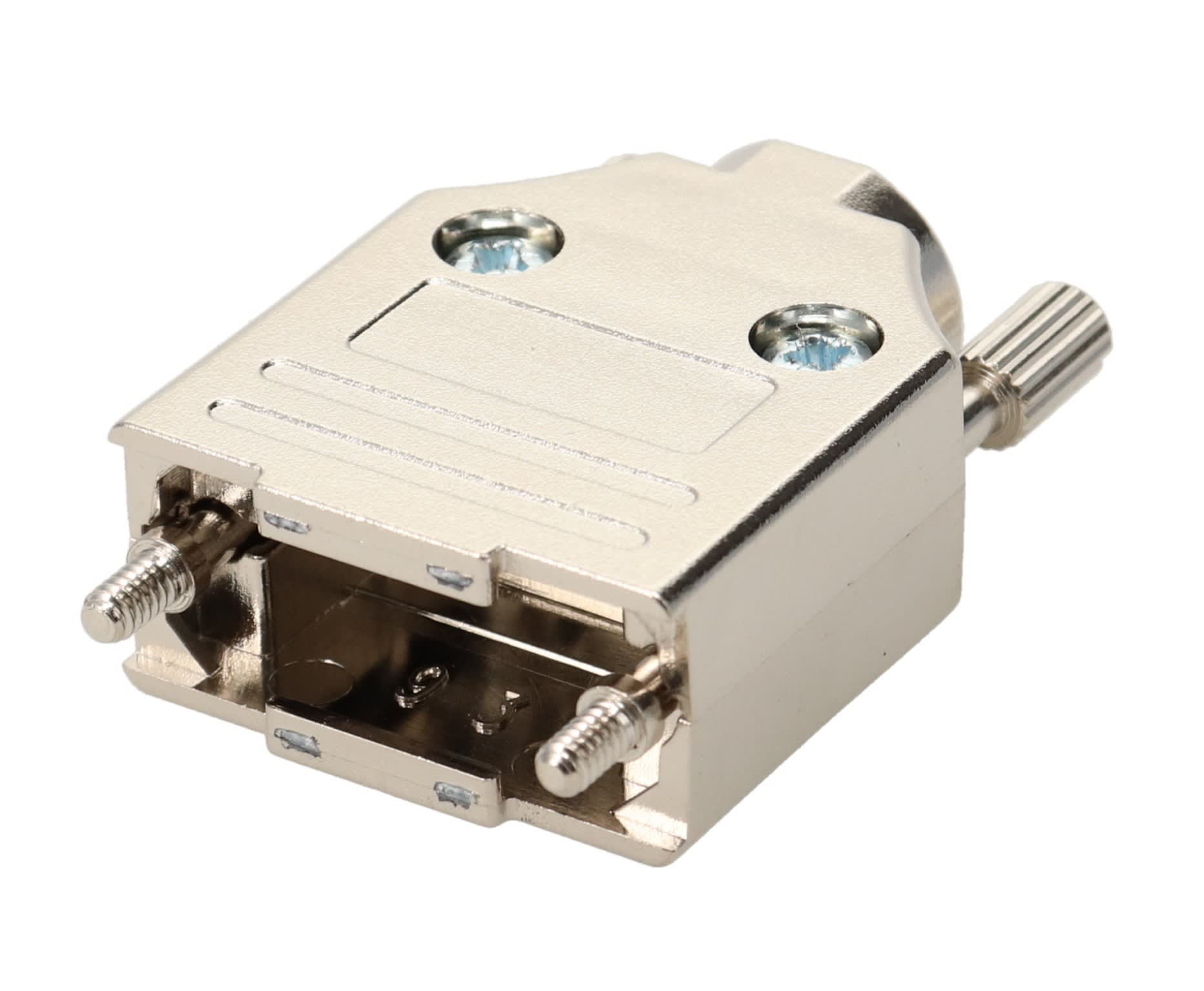 Erard - Capôt plastique metallisé  1/2 coquille pour connecteur 9 points