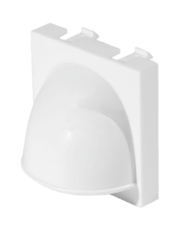 Erard - Plastron de sortie de câbles - 2 modules - 45x45 mm