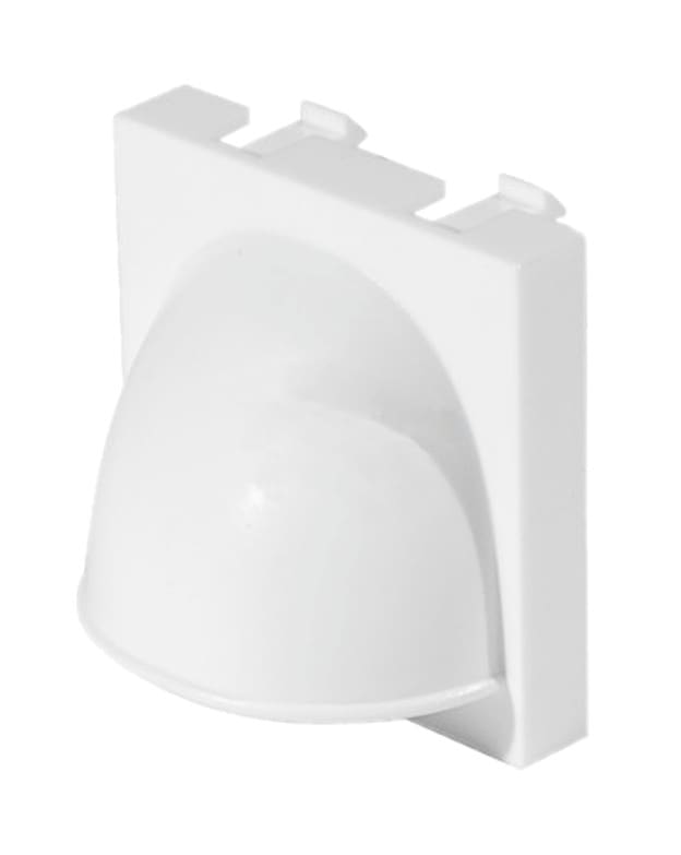 Erard - Plastron de sortie de câbles - 2 modules - 45x45 mm