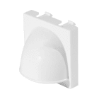 Erard - Plastron de sortie de câbles - 2 modules - 45x45 mm