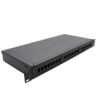 Erard - Tiroir fibre optique pour baie de brassage 19' - 24 emplacements - 1U