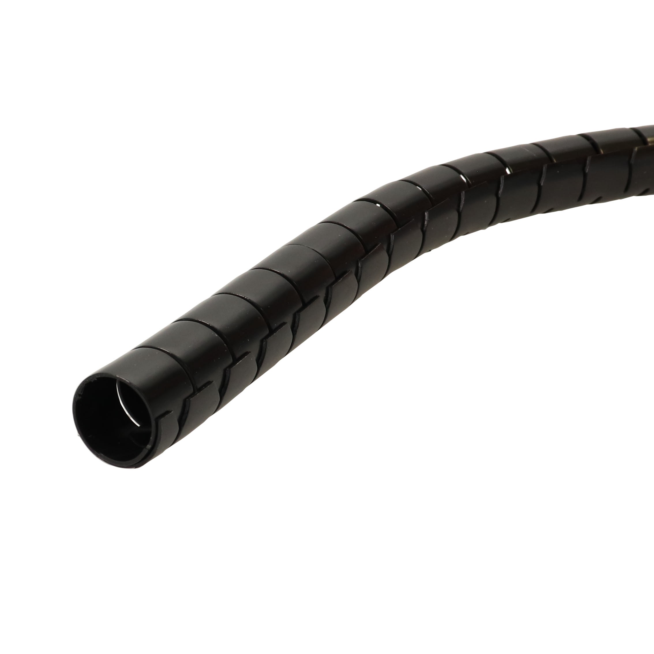 Erard - Gaine flash noir 20m D 25mm - gaine souple spiralée