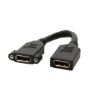 Erard - Cordon de facade DisplayPort 1.2 F/F - 4K/60ips HDR 4:4:4 - 0m20